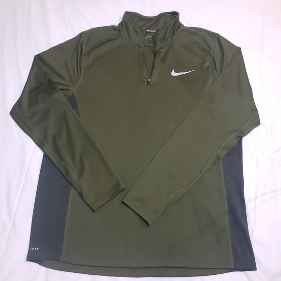 Nike Other - Nike Dri-Fit Quarter Zip Men Running Pullover